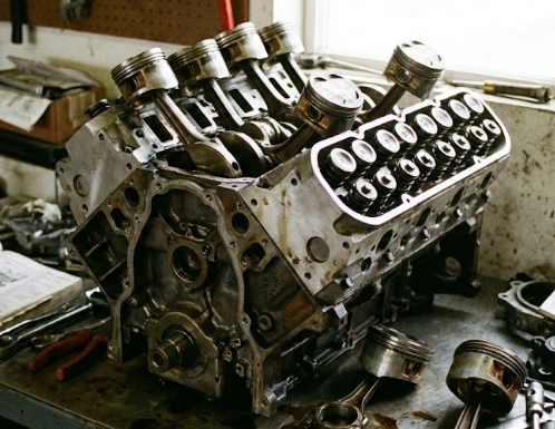 photo-Bloc moteur : structure, types et entretien du moteur sur une voiture